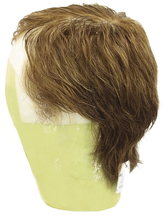 Man Film Lacefront wig, 100% Hantied, Euro Hair  1.57-3.9inch / 4-10cm