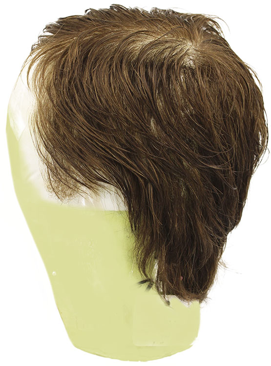 Man Film Lacefront wig, 100% Hantied, Euro Hair  1.57inch / 4cm