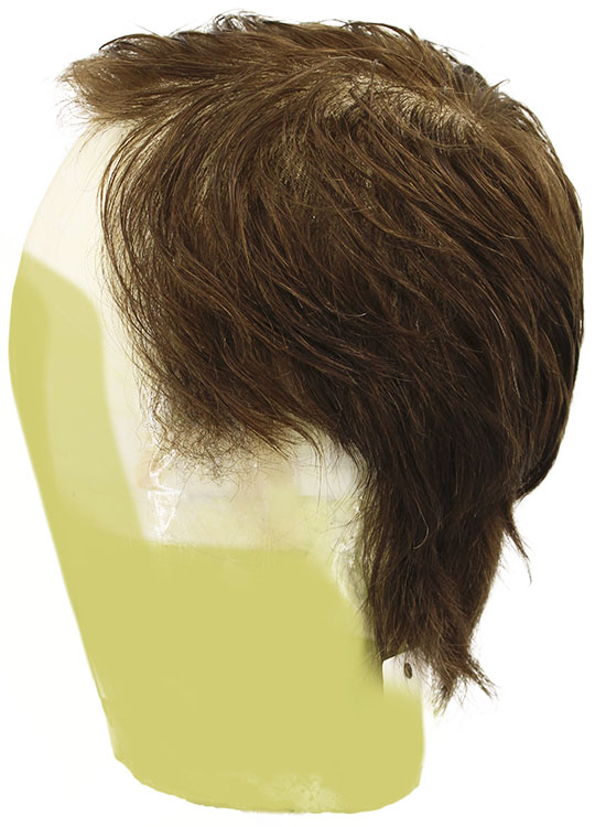 Man Film Lacefront wig, 100% Hantied, Euro Hair  1.57inch / 4cm