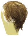 Man Film Lacefront wig, 100% Hantied, Euro Hair  1.57inch / 4cm