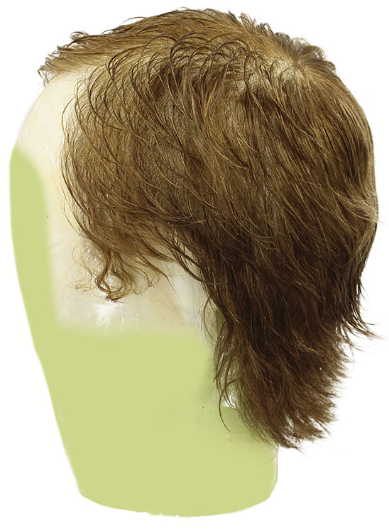 Man Film Lacefront wig, 100% Hantied, Euro Hair  1.57inch / 4cm