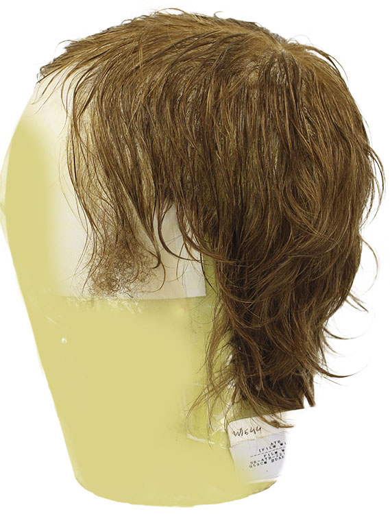 Man Film Lacefront wig, 100% Hantied, Euro Hair  1.57inch / 4cm