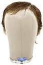 Man Film Lacefront wig, 100%  Hand-Tied, European Hair  1.57inch / 4cm