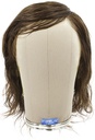 Man Film Lacefront wig, 100%  Hand-Tied, European Hair  9.8-11.8inch / 25-30cm