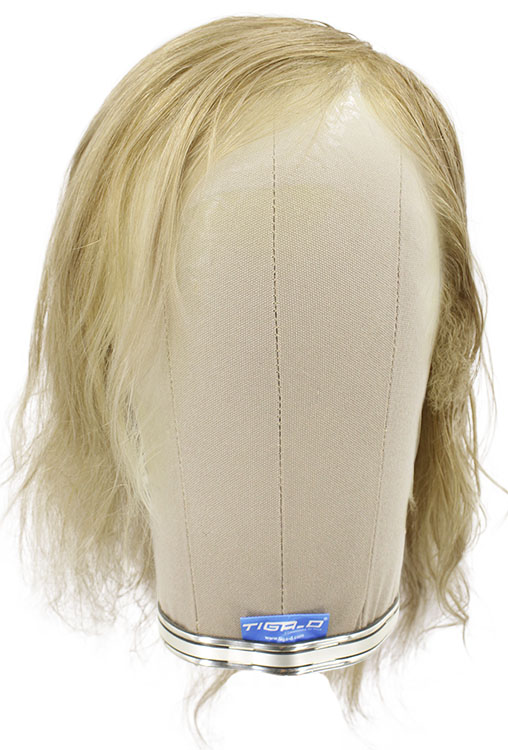 Man Film Lacefront wig, 100%  Hand-Tied, European Hair  9.8-11.8inch / 25-30cm