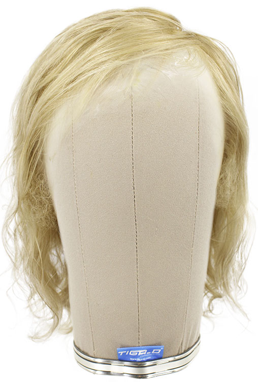 Man Film Lacefront wig, 100%  Hand-Tied, European Hair  9.8-11.8inch / 25-30cm