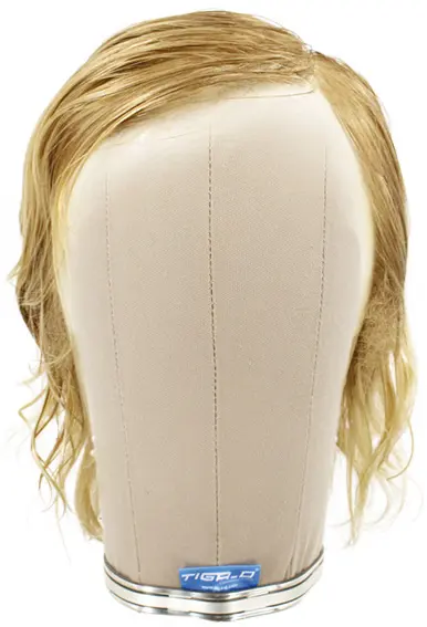 Man Film Lacefront wig, 100%  Hand-Tied, European Hair  9.8-11.8inch / 25-30cm