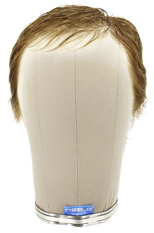 Man Film Lacefront wig, 100%  Hand-Tied, European Hair  1.57-3.9inch / 4-10cm