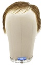 Man Film Lacefront wig, 100%  Hand-Tied, European Hair  1.57-3.9inch / 4-10cm