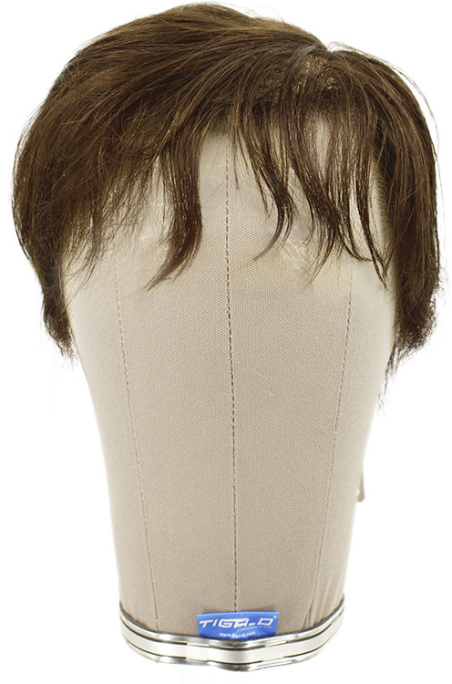 Man Film Lacefront wig, 100%  Hand-Tied, European Hair  1.57-3.9inch / 4-10cm