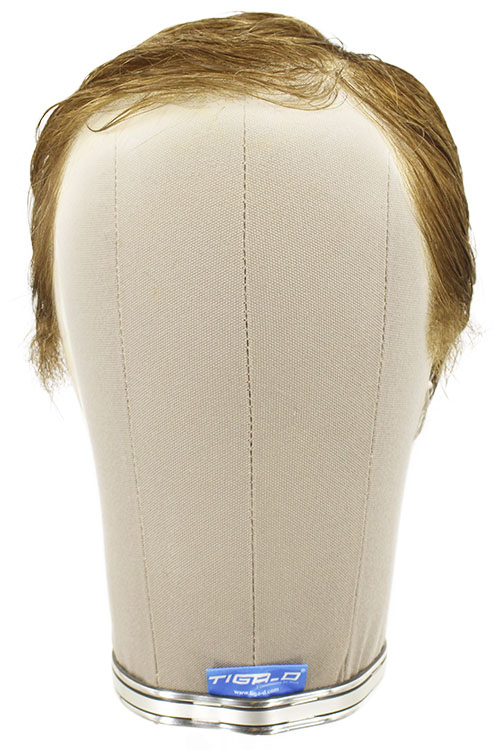 Man Film Lacefront wig, 100%  Hand-Tied, European Hair  1.57inch / 4cm