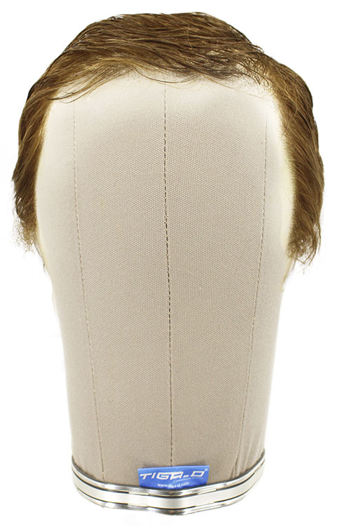 Man Film Lacefront wig, 100%  Hand-Tied, European Hair  1.57inch / 4cm