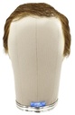 Man Film Lacefront wig, 100%  Hand-Tied, European Hair  1.57inch / 4cm