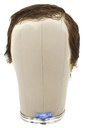 Man Film Lacefront wig, 100%  Hand-Tied, European Hair  1.57inch / 4cm