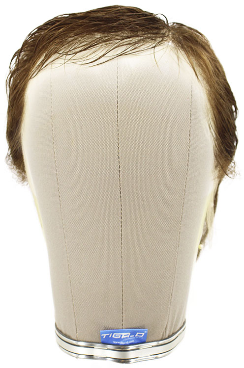 Man Film Lacefront wig, 100%  Hand-Tied, European Hair  1.57inch / 4cm