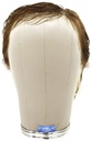 Man Film Lacefront wig, 100%  Hand-Tied, European Hair  1.57inch / 4cm