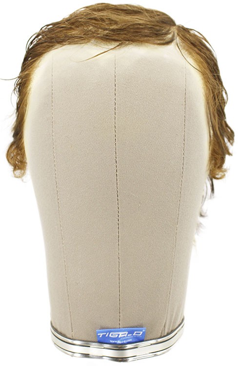 Man Film Lacefront wig, 100%  Hand-Tied, European Hair  1.57inch / 4cm