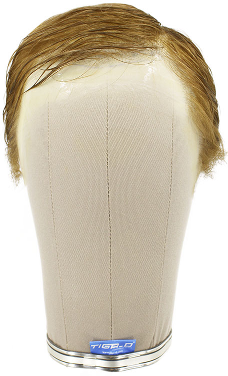 Man Film Lacefront wig, 100%  Hand-Tied, European Hair  1.57inch / 4cm