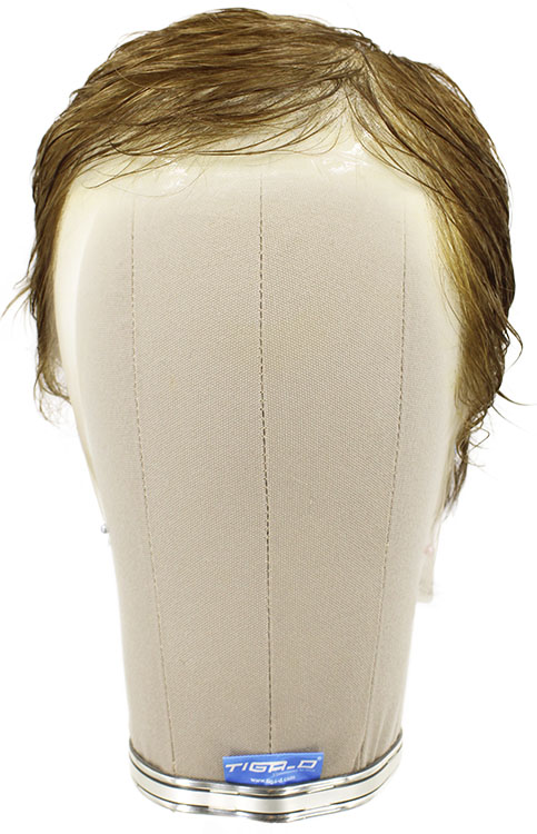 Man Film Lacefront wig, 100%  Hand-Tied, European Hair  1.57inch / 4cm