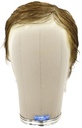Man Film Lacefront wig, 100%  Hand-Tied, European Hair  1.57inch / 4cm