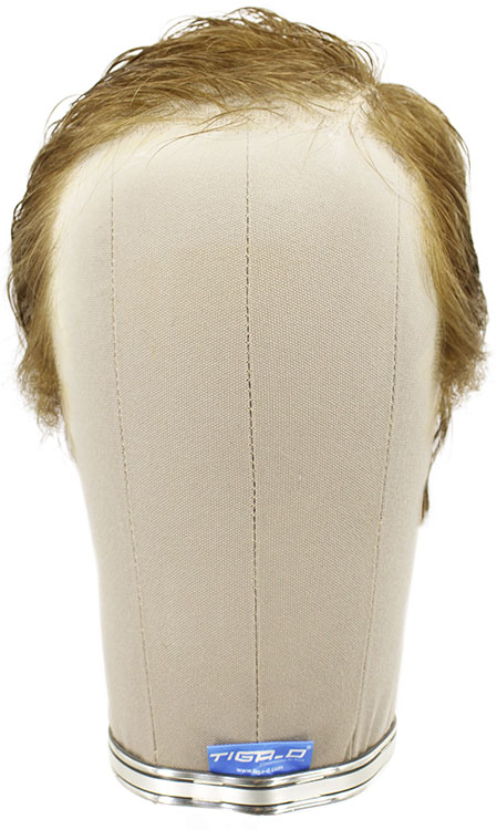 Man Film Lacefront wig, 100%  Hand-Tied, European Hair  1.57inch / 4cm