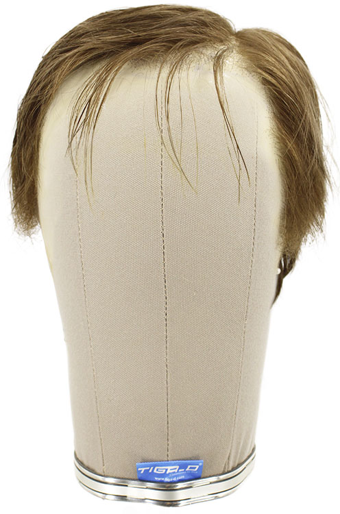 Man Film Lacefront wig, 100%  Hand-Tied, European Hair  1.57inch / 4cm