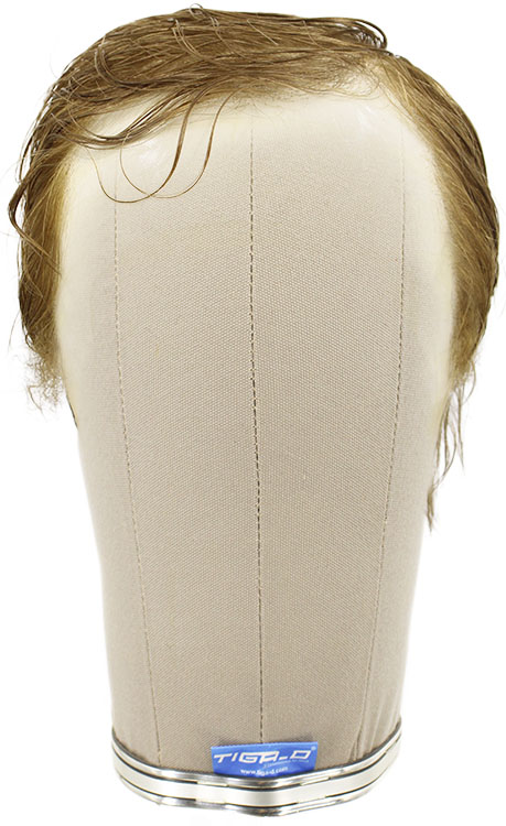 Man Film Lacefront wig, 100%  Hand-Tied, European Hair  1.57inch / 4cm