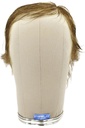 Man Film Lacefront wig, 100%  Hand-Tied, European Hair  1.57inch / 4cm