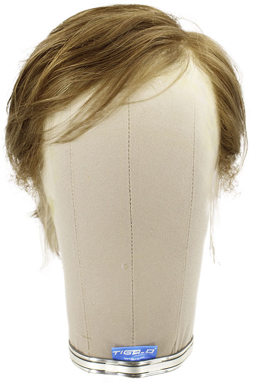 Man Film Lacefront wig, 100%  Hand-Tied, European Hair  1.57inch / 4cm