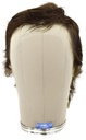 Man Film Lacefront wig, 100%  Hand-Tied, European Hair  1.57inch / 4cm