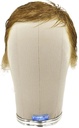 Man Film Lacefront wig, 100%  Hand-Tied, European Hair  1.57inch / 4cm