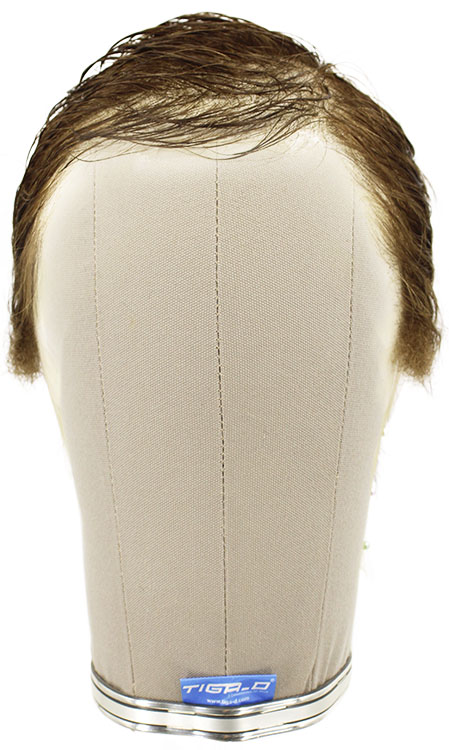 Man Film Lacefront wig, 100%  Hand-Tied, European Hair  1.57inch / 4cm