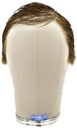 Man Film Lacefront wig, 100%  Hand-Tied, European Hair  1.57inch / 4cm