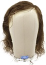 Man Film Lacefront wig, 100%  Hand-Tied, European Hair  9.8-11.8inch / 25-30cm