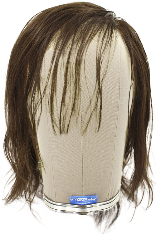 Man Film Lacefront wig, 100%  Hand-Tied, European Hair  9.8-11.8inch / 25-30cm