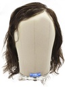 Man Film Lacefront wig, 100%  Hand-Tied, European Hair  9.8inch / 25cm