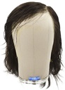 Man Film Lacefront wig, 100%  Hand-Tied, European Hair  9.8inch / 25cm