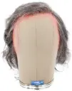 Man Film Lacefront wig, 100%  Hand-Tied, European Hair  9.8-13.7inch / 25-35cm
