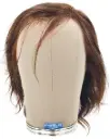 Man Film Lacefront wig, 100%  Hand-Tied, European Hair  9.8inch / 25cm