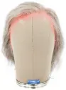 Man Film Lacefront wig, 100%  Hand-Tied, European Hair  9.8inch / 25cm
