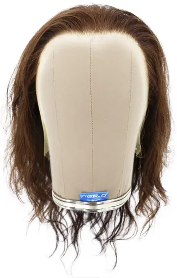 Woman Film Lacefront wig, 100%  Hand-Tied, European Hair  11.8-13.7inch / 30-35cm
