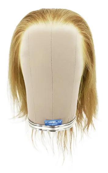 Woman Film Lacefront wig, 100%  Hand-Tied, European Hair  9.8inch / 25cm