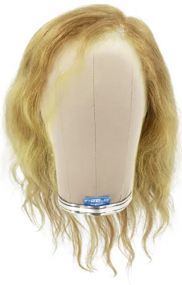 Woman Film Lacefront wig, 100%  Hand-Tied, European Hair  11.8inch / 30cm