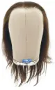 Woman Film Lacefront wig, 100%  Hand-Tied, European Hair  11.8inch / 30cm