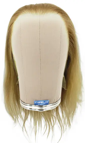 Woman Film Lacefront wig, 100%  Hand-Tied, European Hair  11.8inch / 30cm