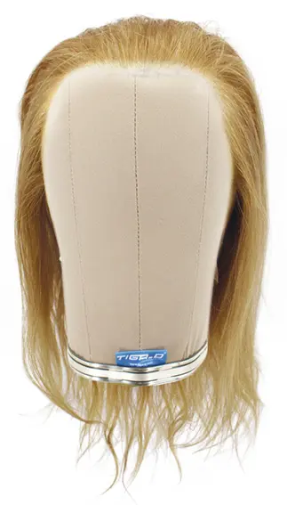 Woman Film Lacefront wig, 100%  Hand-Tied, European Hair  11.8inch / 30cm