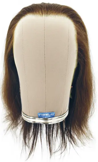 Woman Film Lacefront wig, 100%  Hand-Tied, European Hair  12.6inch / 32cm