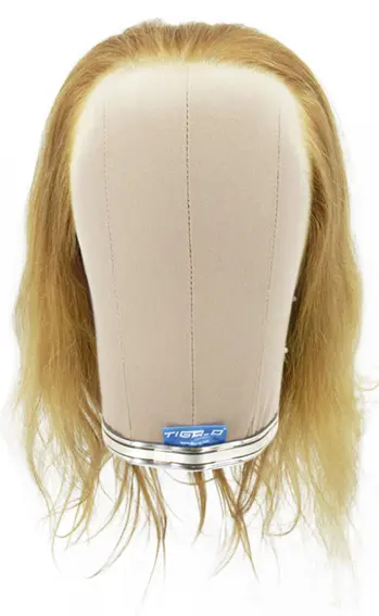 Woman Film Lacefront wig, 100%  Hand-Tied, European Hair  13.7inch / 35cm