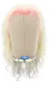 Woman Film Lacefront wig, 100%  Hand-Tied, European Hair  13.7inch / 35cm