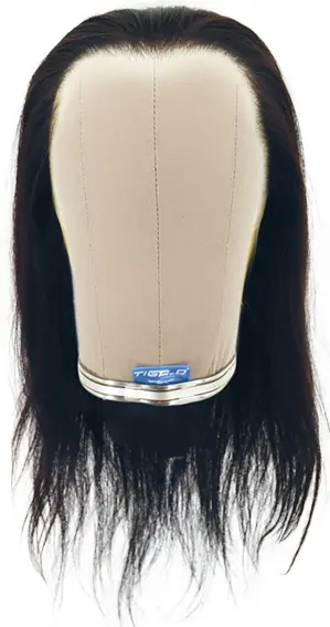 Woman Film Lacefront wig, 100%  Hand-Tied, European Hair  16.93inch / 43cm